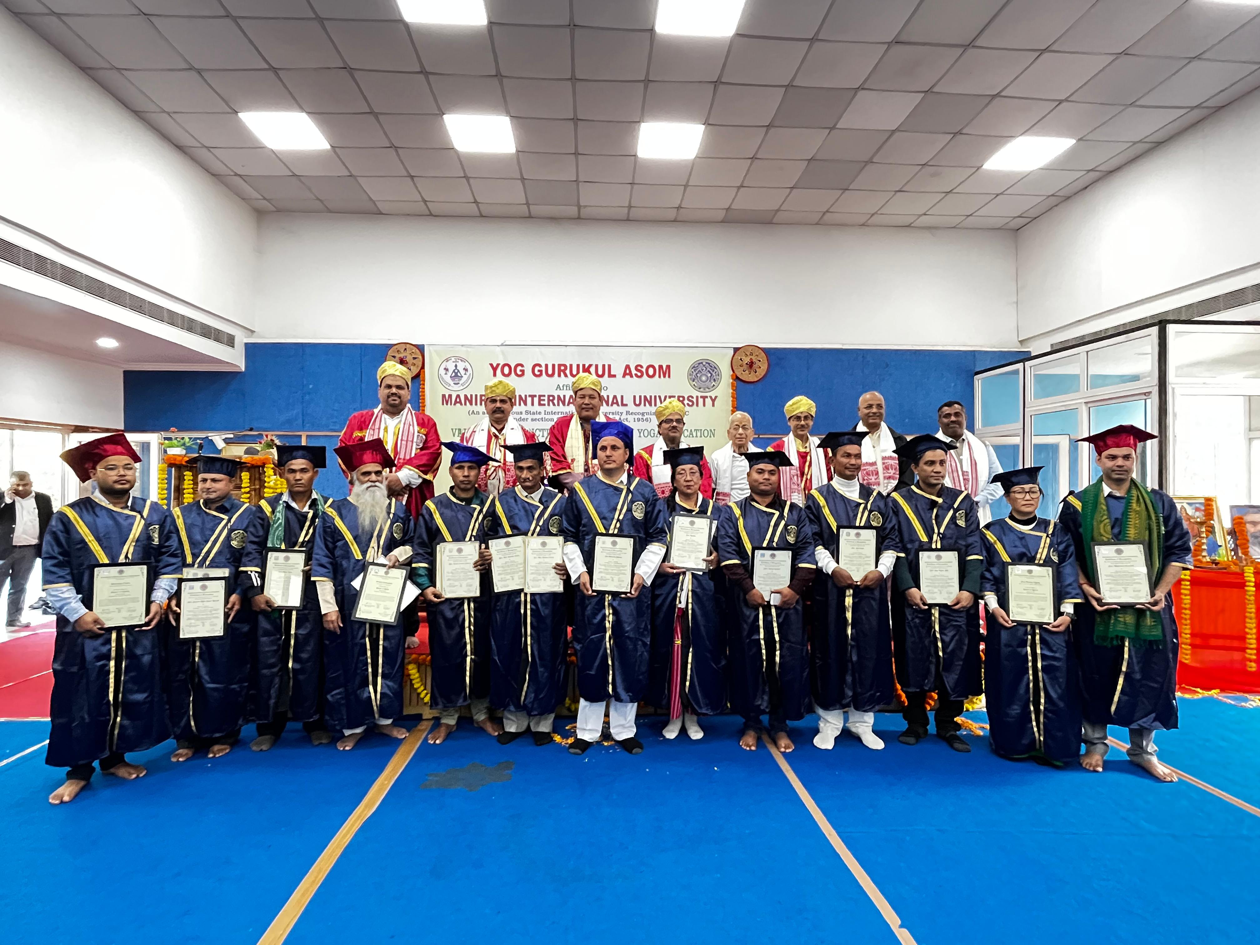 Diploma in yoga Education (DYEd.)